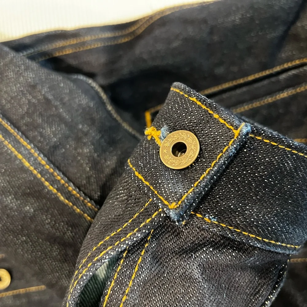 Ironside 16.5oz Sensei Japan Selvage Denim Jacket with Contrast Stitching - Picture 8 of 14
